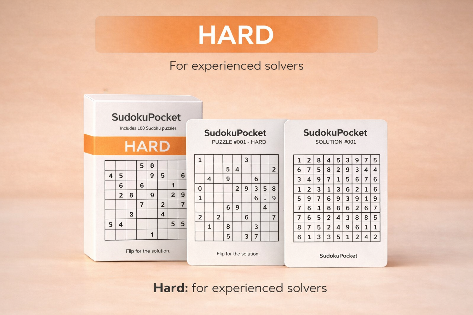Hard: for experienced solvers