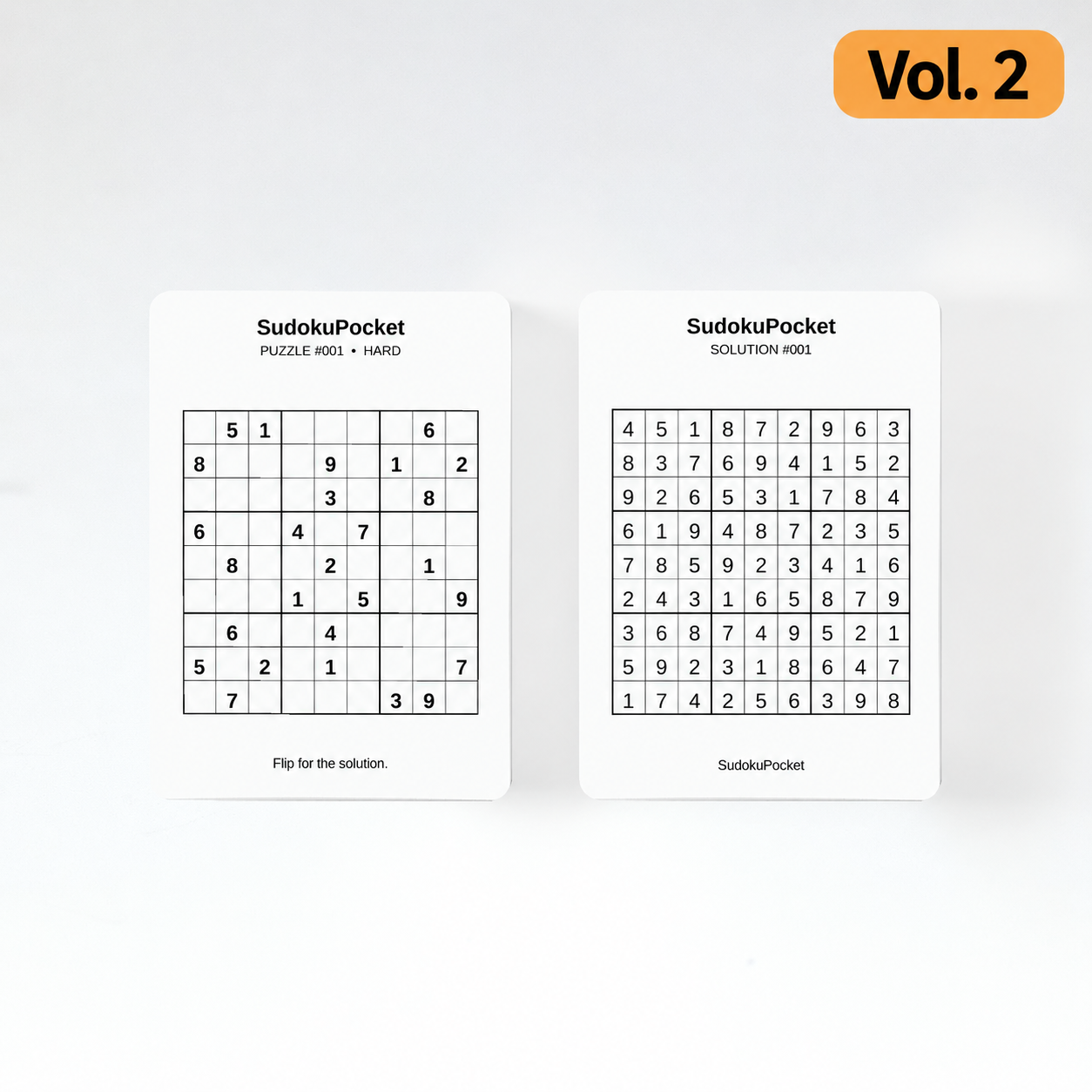 Sudoku Pack Hard Volume 2