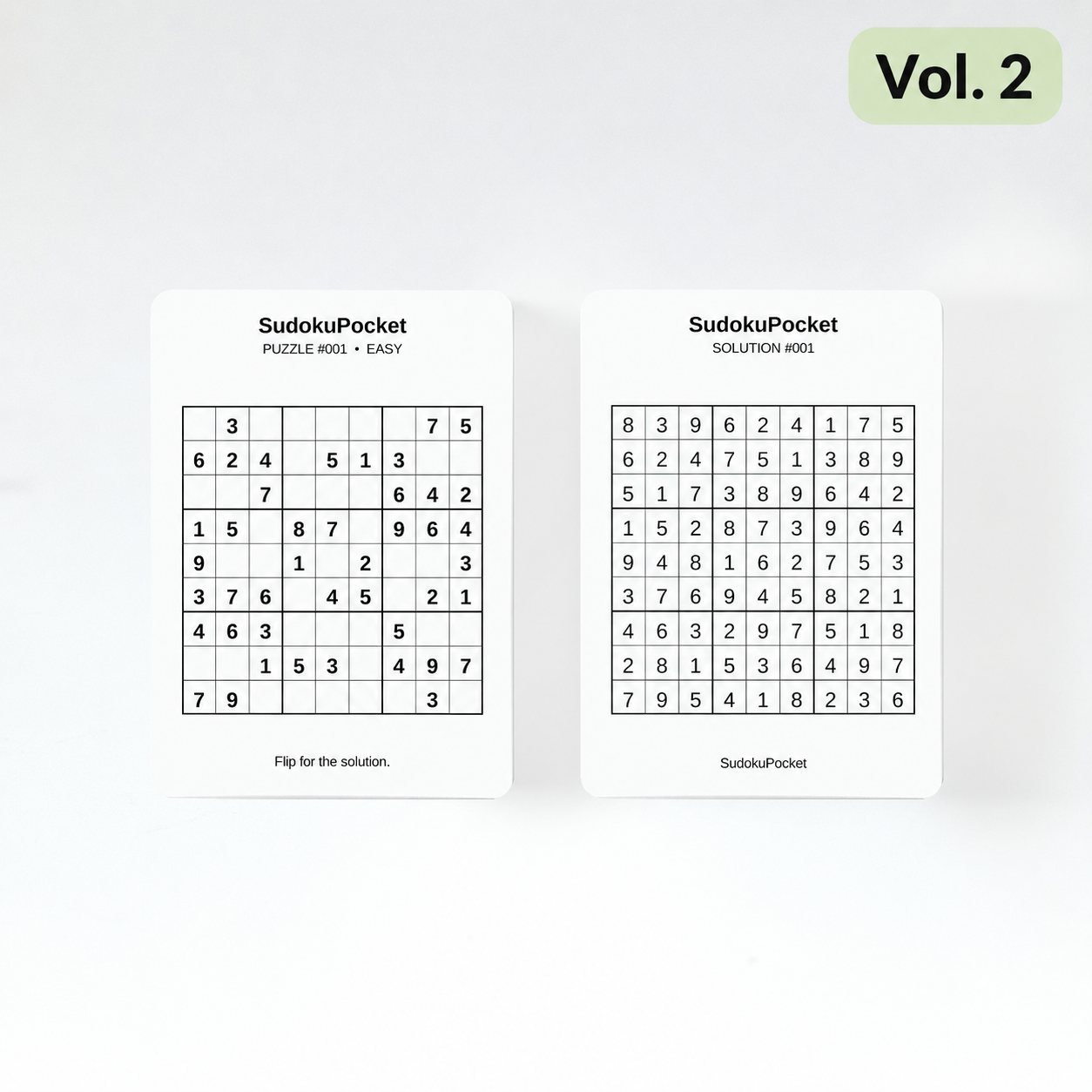 Sudoku Pack Easy Volume 2